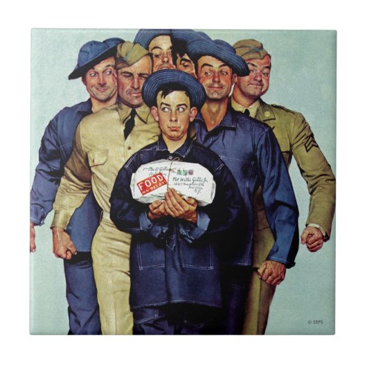 Willie Gillis' pakket van Thuis Tegeltje (Voorkant)