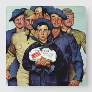 Willie Gillis' pakket van Thuis Vierkante Klok