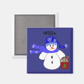 Willie - Place Holder Magneet (Voorkant / Achterkant)