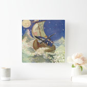 Willie Pogánys Wynken, Blynken en Knoop Vierkante Klok (Huis)