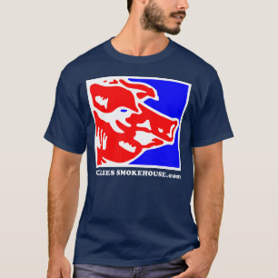 WILLIES PIGG LOGO AMERICA (GROOT) T-SHIRT