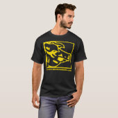 WILLIES PIGG LOGO GOLD (GROOT) T-SHIRT (Voorkant volledig)