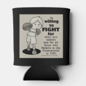 Willing to Fight Blikjeskoeler (Achterkant)