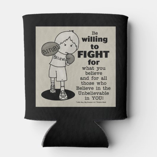 Willing to Fight Blikjeskoeler (Achterkant)