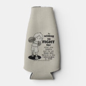 Willing to Fight Flesjeskoeler (Voorkant)