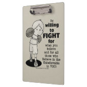 Willing to Fight Klembord (Links)