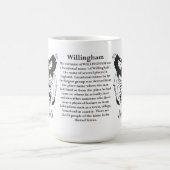 Willingham, de oorsprong, de betekenis en de rest koffiemok (Center)