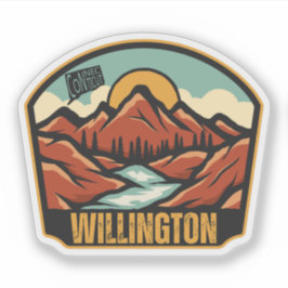 Willington, Connecticut Sticker