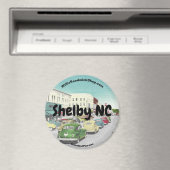 Willis Sandwich Shop Shelby NC Magnet Magneet (Insitu (Vaatwasser))