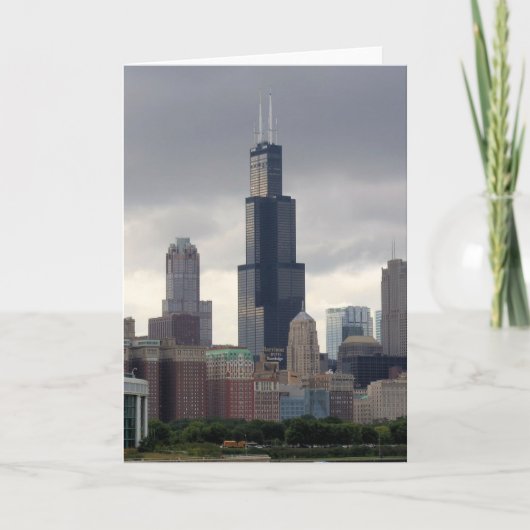 Willis Tower - Chicago, Illinois Carte de voeux (Devant)