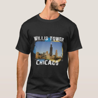 Willis Tower Chicago T-shirt design