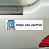 Willis Tower/Sears Tower Bumpersticker (Op auto)