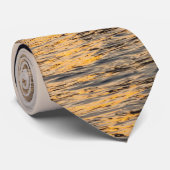 Willis Tower Sunset Silhouette Stropdas (Opgerold)