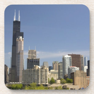 Willis Tower, vroeger bekend als de Sears Tower Bier Onderzetter
