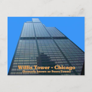 Willis Tower - vroeger bekend als de Sears Tower Briefkaart