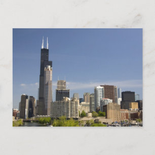 Willis Tower, vroeger bekend als de Sears Tower Briefkaart