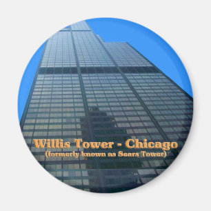 Willis Tower - vroeger bekend als de Sears Tower Magneet