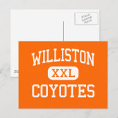 Williston - Coyotes - Hoog - Williston Briefkaart (Voorkant / Achterkant)