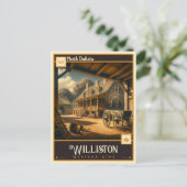 Williston, Noord-Dakota |  Briefkaart (Staand voorkant)