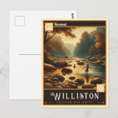 Williston, Vermont | Carte postale Vintage (Devant / Derrière)