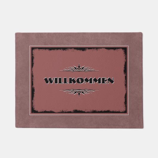 Willkommen Deurmat (Voorkant)