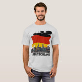 Willkommen nach deutschland t-shirt (Voorkant volledig)