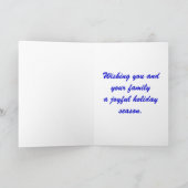 Willow Angel Feestdagen Kaart (Binnen)