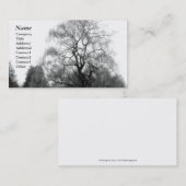 Willow Black&White - Visitekaartjes (Voorkant / Achterkant)