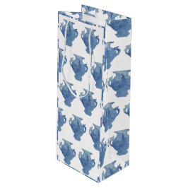 Willow Blue en White Ginger Jars Jar Wijn Cadeautas
