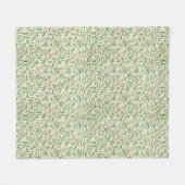 Willow Bough by William Morris Fleece Blanket Deken (Voorkant (Horizontaal))