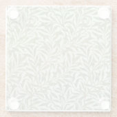 'Willow Bough' mapontwerp, 1887 Glazen Onderzetter (Achterkant)