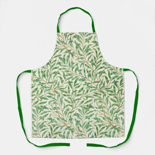  Willow Bough Ornament Illustration Schort (Voorkant)