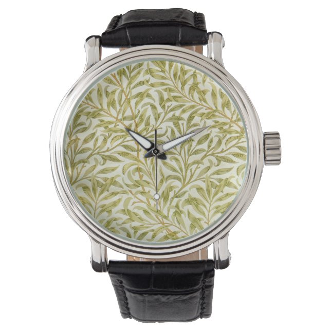 "Willow Bough" van William Morris Horloge (Voorkant)