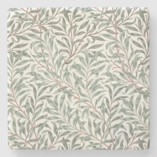 Willow Bough, wallpaper design, 1874 (behang) Stenen Onderzetter (Voorkant)