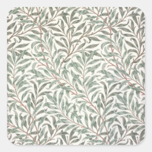 Willow Bough, wallpaper design, 1874 (behang) Vierkante Sticker