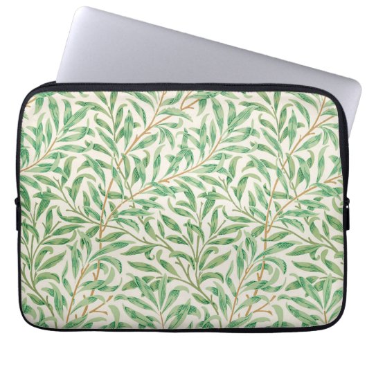 Willow Bough William Morris Pattern Laptop Sleeve (Voorkant)
