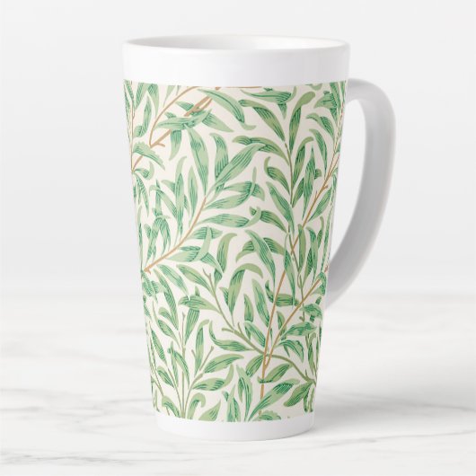 Willow Bough William Morris Pattern Latte Mok (Rechterhoek)