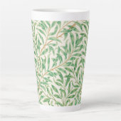 Willow Bough William Morris Pattern Latte Mok (Voorkant)