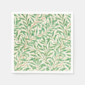 Willow Bough William Morris Pattern Servet (Voorkant)