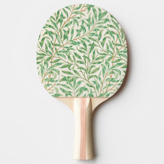 Willow Bough William Morris Pattern Tafeltennisbatje (Voorkant)