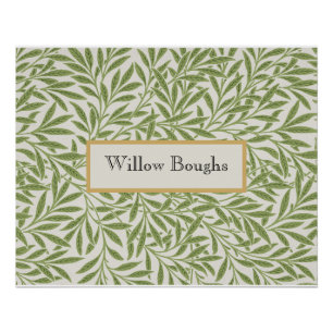 Willow Boughs by William Morris Perfect Poster