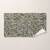 Willow Boughs - Green Brown Aqua Bad Handdoek (Handdoek)