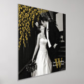 Willow Branch Wedding Custom Foto and Text Folie Afdrukken (Laagn)