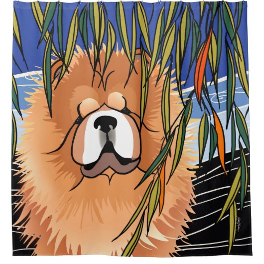 WILLOW - Chow rideau de douche (Devant)
