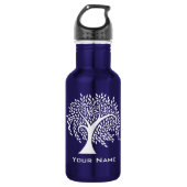Willow Creek Academy Wispy Tree Logo Waterfles (Voorkant)