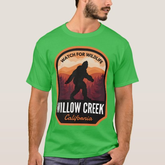 Willow Creek California gift T-shirt (Voorkant)