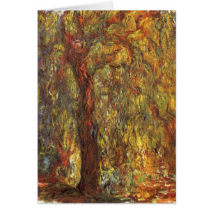 Willow de Weeping par Claude Monet, Art Vintage