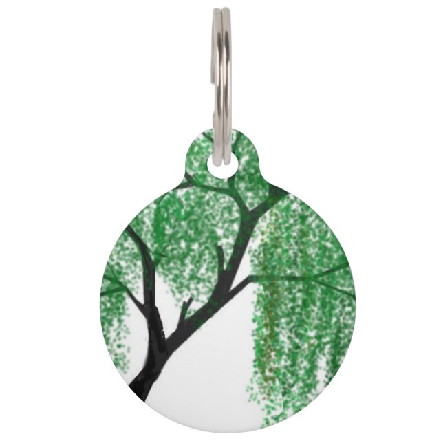 Willow Dog Tags Huisdierpenning (Voorkant)