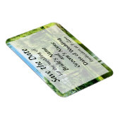 Willow door het meer Save the Date Magneet (Rechterzijde)