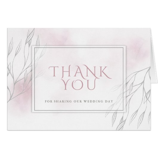 Willow en Bord Roze Waterverf (Voorkant Horizontaal)